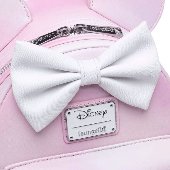 Loungefly Disney The Minnie Mouse Pink Princess Mini Backpack - Picture 3 of 7